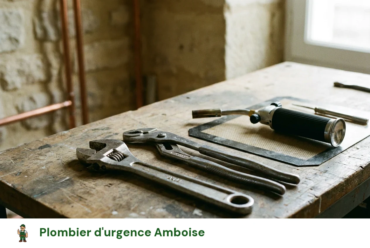 Plombier d'urgence à Amboise