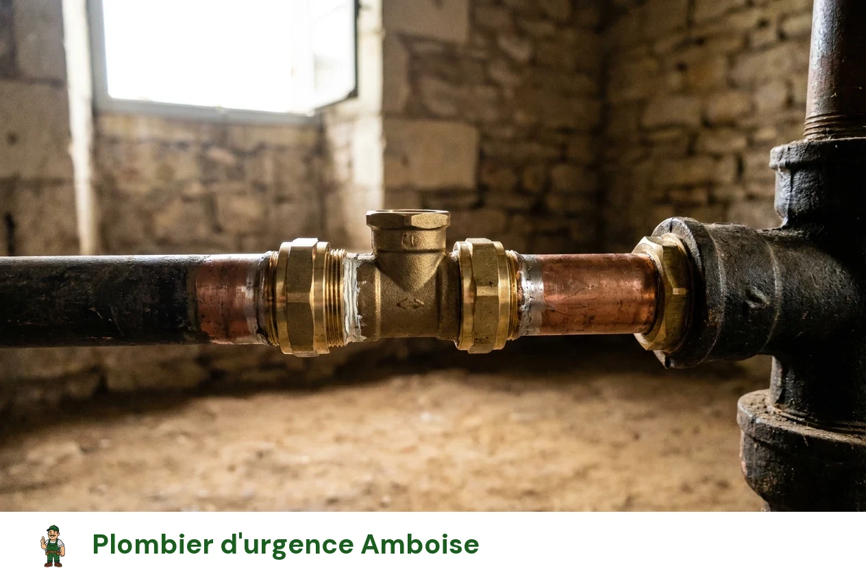 Plombier d'urgence à Amboise