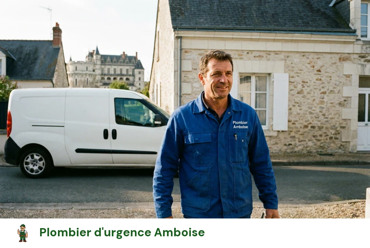 Plombier d'urgence à Amboise