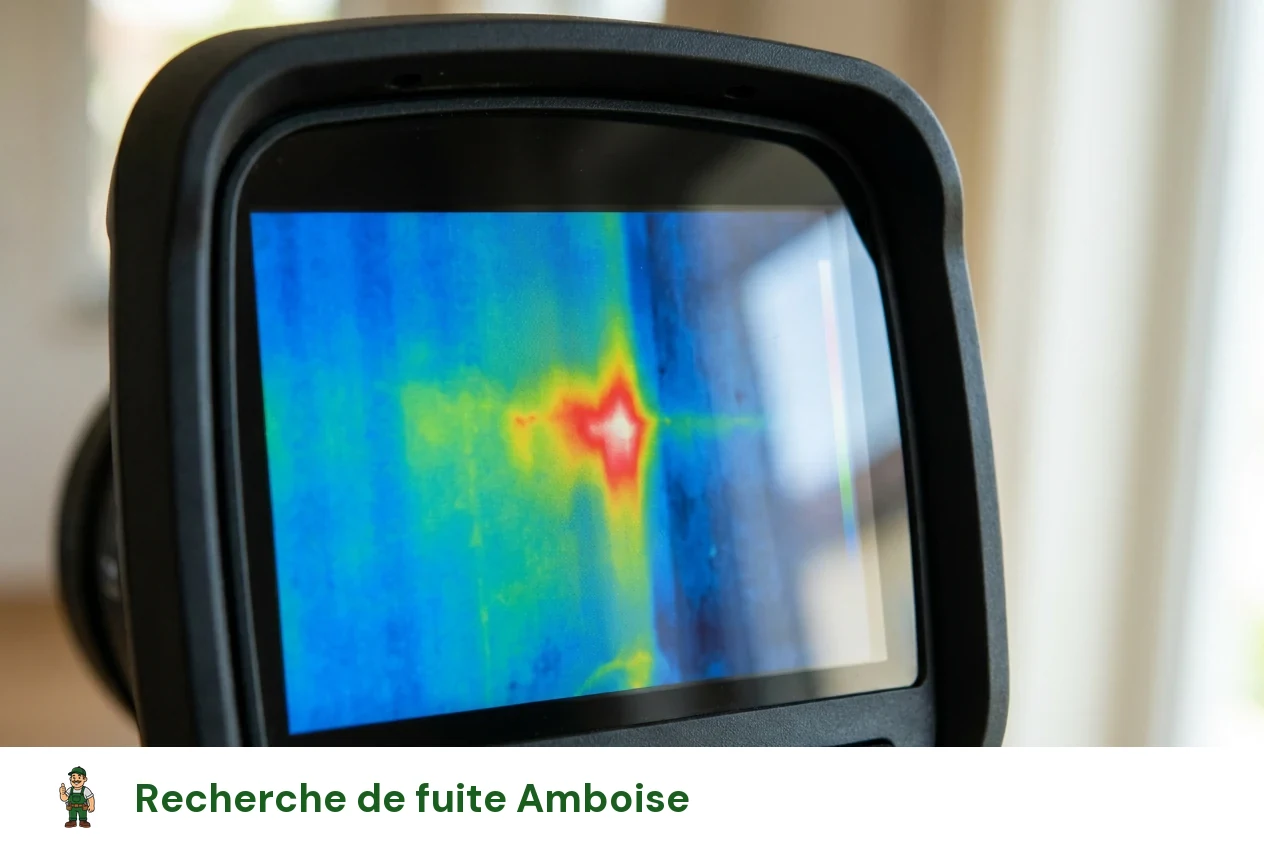 Recherche de fuite à Amboise