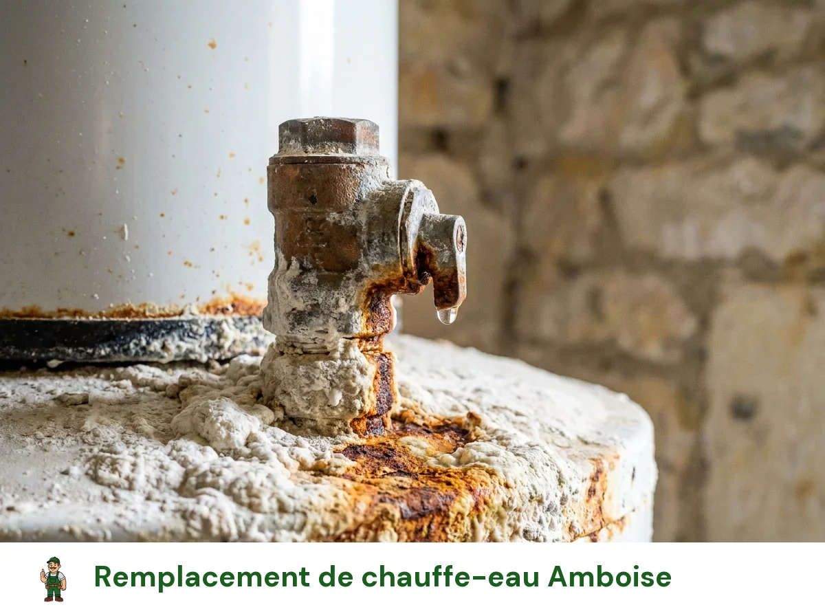 Remplacement de chauffe-eau à Amboise